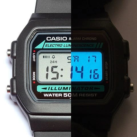 Casio W-86 "Illuminator" digital watch